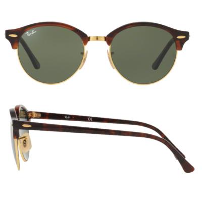 【Ray Ban】ROUND CLUBMASTER   4246 Ray-Ban Clubround RB 4246 1197/Z2 Sunglasses – GlassesNow
