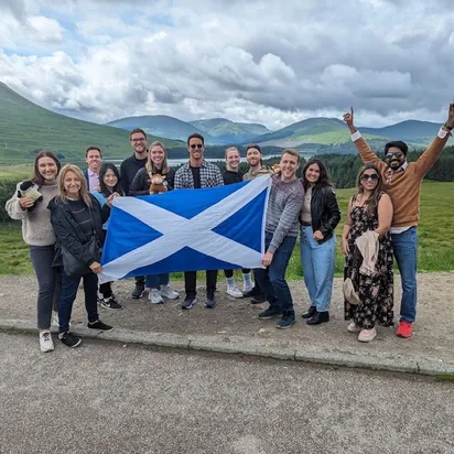 Group Photo, Saltire