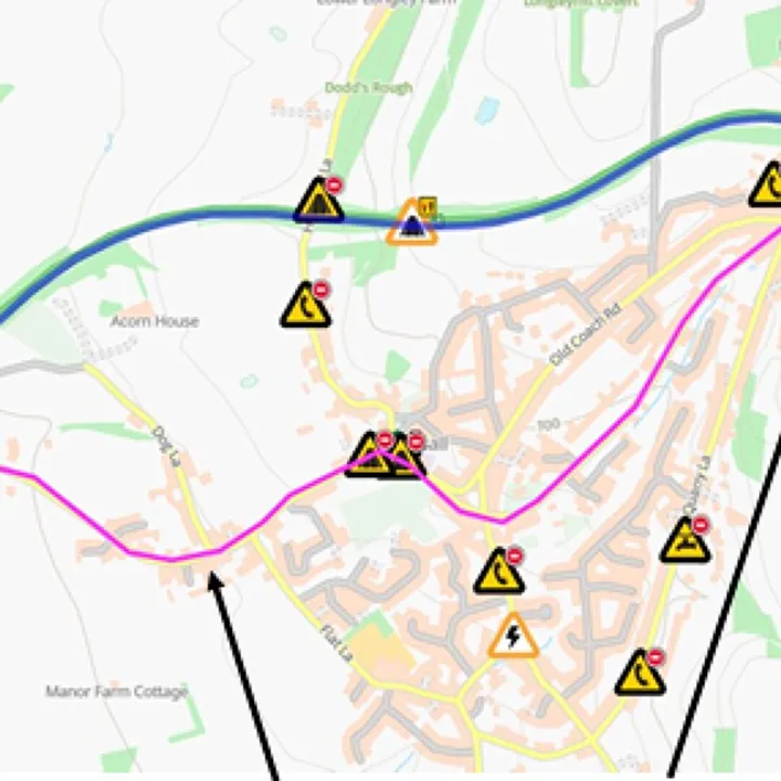 Kelsall Roadworks