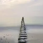 Groyne, baltic sea, stones, outdoors, pattern