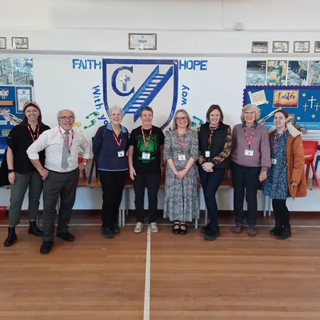 Messy Church Crew At Cawthorne March 26