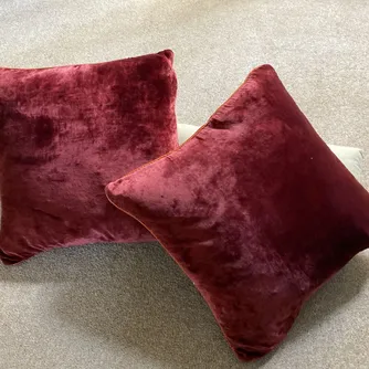 Pair of Vintage Velvet Cushion – Items for sale