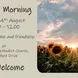 August Coffee Morning For Notices