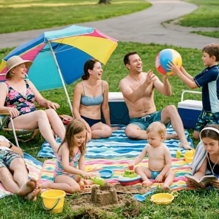Family Beach Day 04