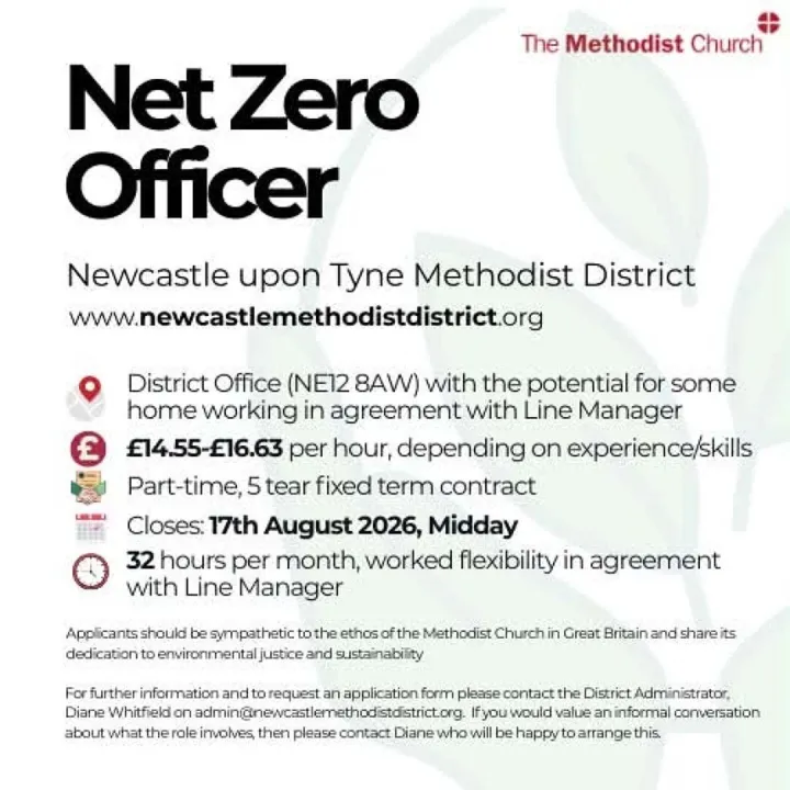 Net Zero Officer Advert