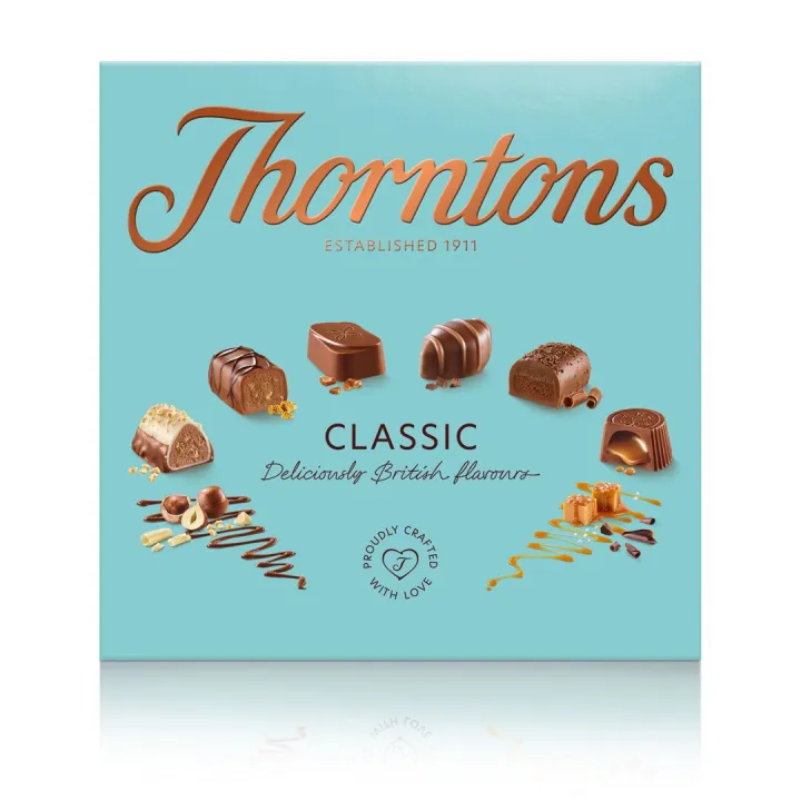 Thorntons Classic chocolates, 150g box