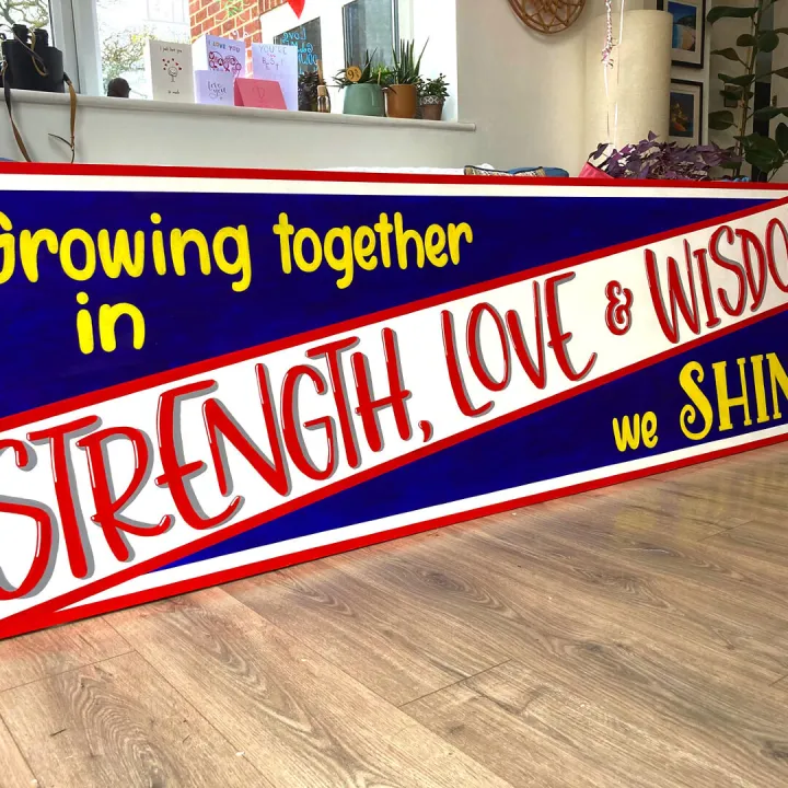 Growing Together &ndash; School Wall Mural