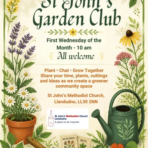 St Johns Garden Club Poster
