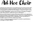 AdHocChoirAdvert
