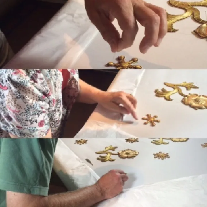 Altar Frontal Work 03