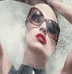 Armani sunglasses poster