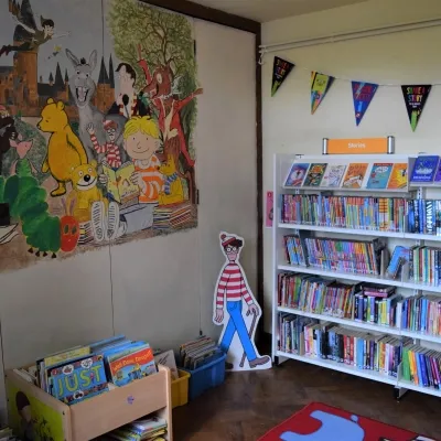 SOT children's library in church