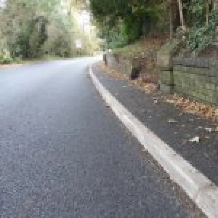 Traffic calming finished
