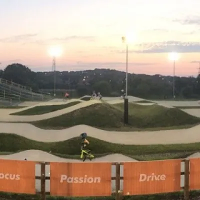 Cumbernauld Combo BMX Track lighting