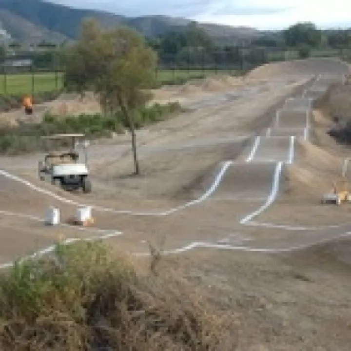 Chula Vista BMX Pump Track landscaping