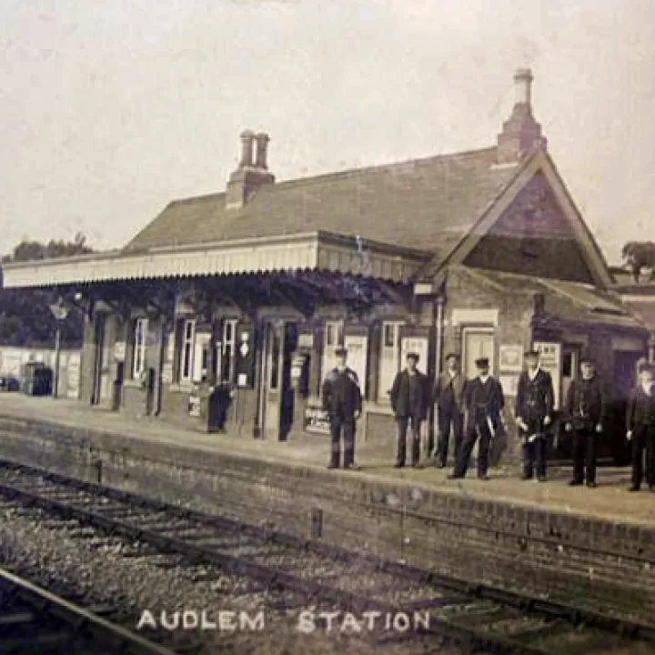 Audlem Station C1900 L25931 Ed
