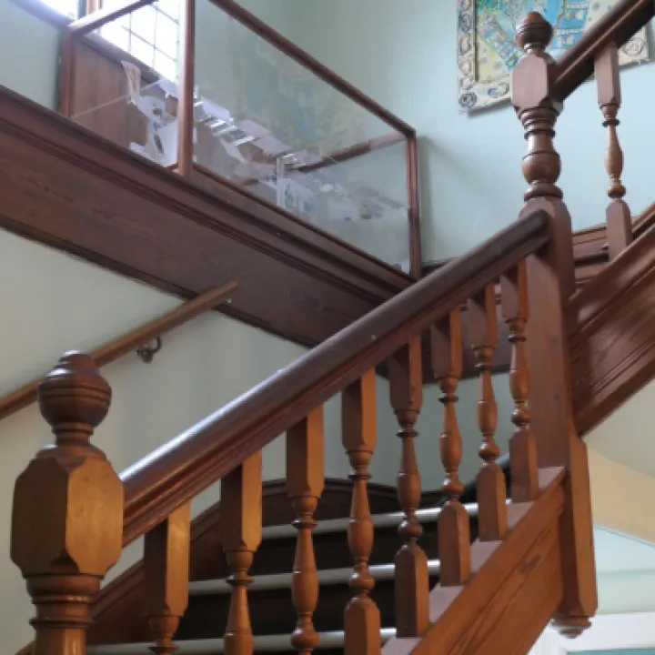 The stairs
