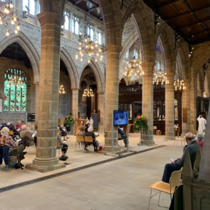 23 May – Inside Wakefield Cathedral