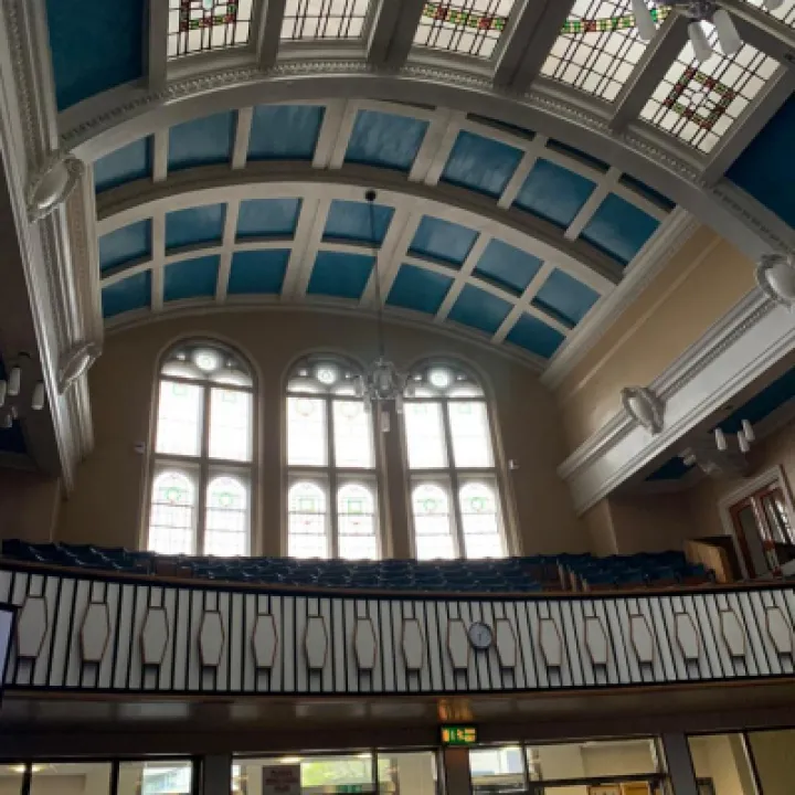 23 May &ndash; Inside Victoria Methodist Central Hall, Sheffield