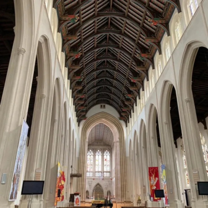 28 May – Inside St Edmundsbury Cathedral