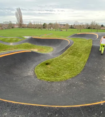 Reading Long Barn Lane  pump track 04