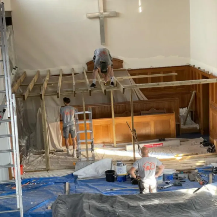 Wooden structure removal