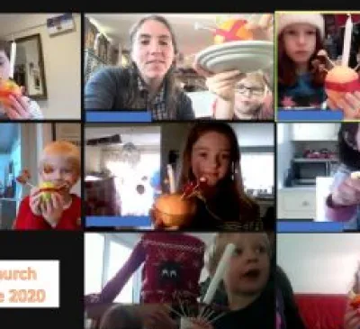 Junior Church Christingle 202
