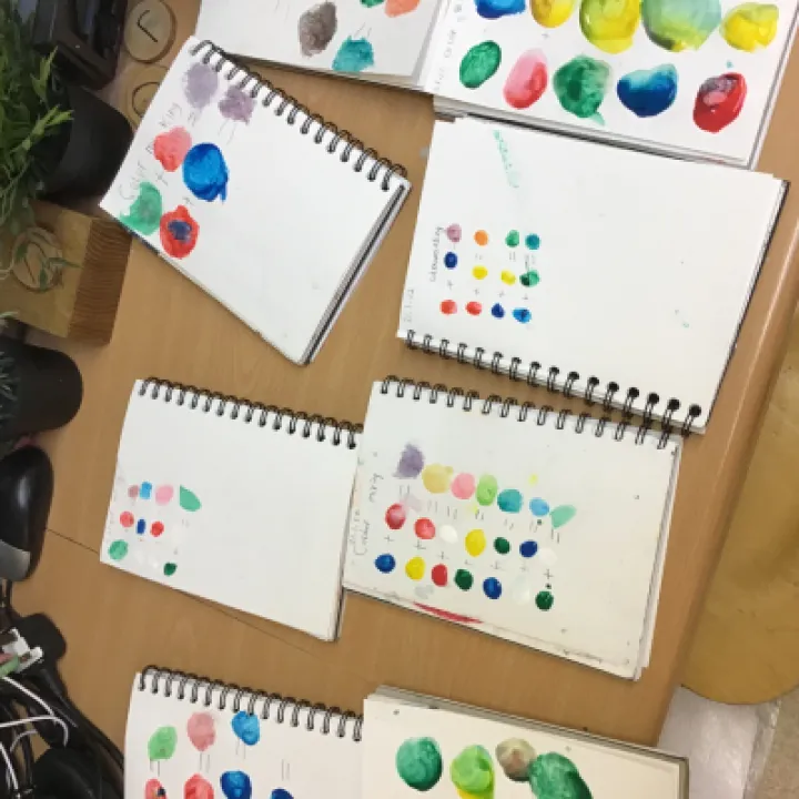 Colour mixing