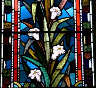 Balcony Lillies panel