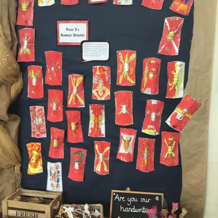 Y3 Roman shields