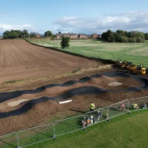 Condover BMX pump track 04