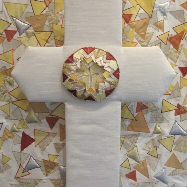 Storrs Road Easter Cross Closeup