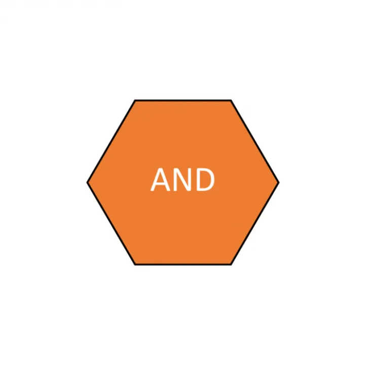 And – hexagon