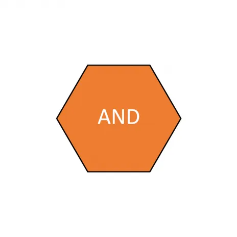 And – hexagon