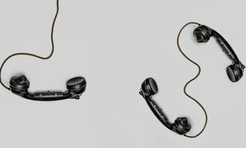 Three Black Handset Toys