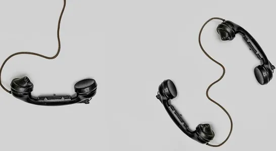 Three Black Handset Toys