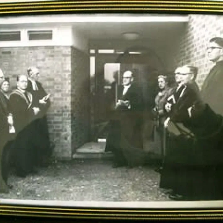 Ministers at the 1957 ceremony