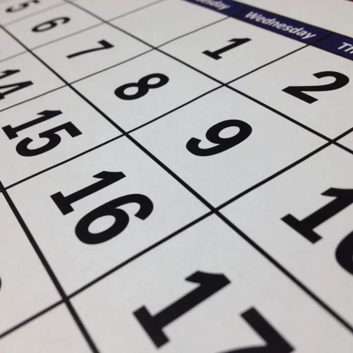 Calendar, date, time