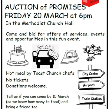 Poster Auction of Promises 2026