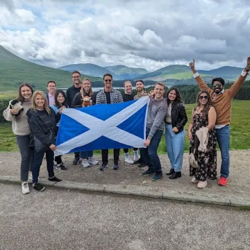 Group Photo, Saltire
