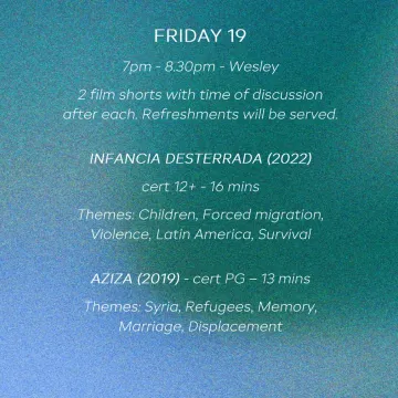 Fri 19th Film Showing Times