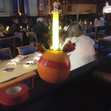 Christingle candle