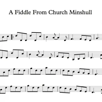 Score &ndash; A Fiddle From Church Minshull