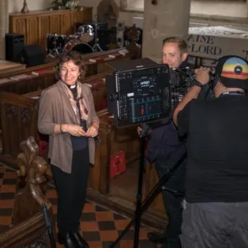 Rev Margot Hodson interviewed by BBC South