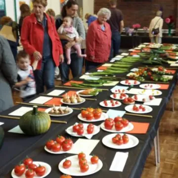 THS Admiring the Selection of Vegitables 20170819_145638_resized_1