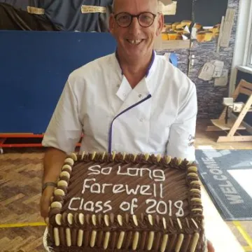 Tarvin Leavers cake