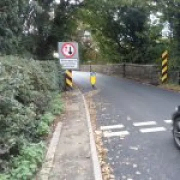 Traffic calming finshed
