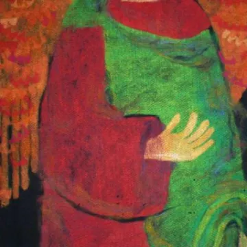 Angel wall hanging