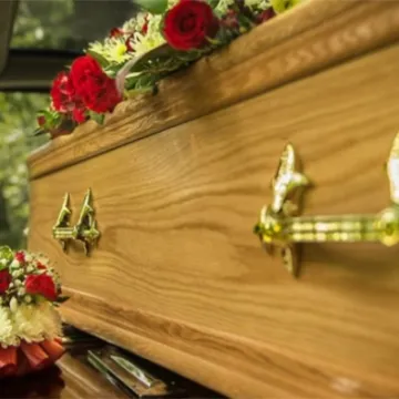 funeral flowers, sympathy, casket flowers, roses, red