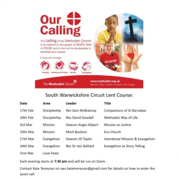 Lent Course 2021 &ndash; Publicity